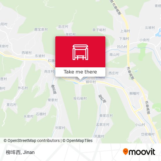 柳埠西 map