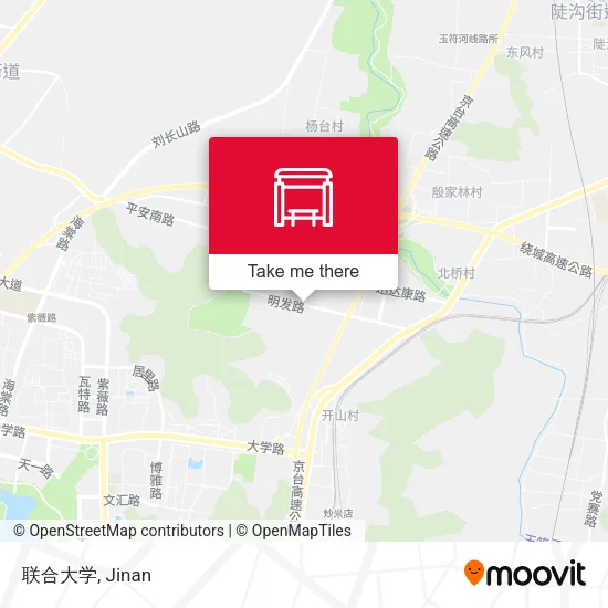 联合大学 map