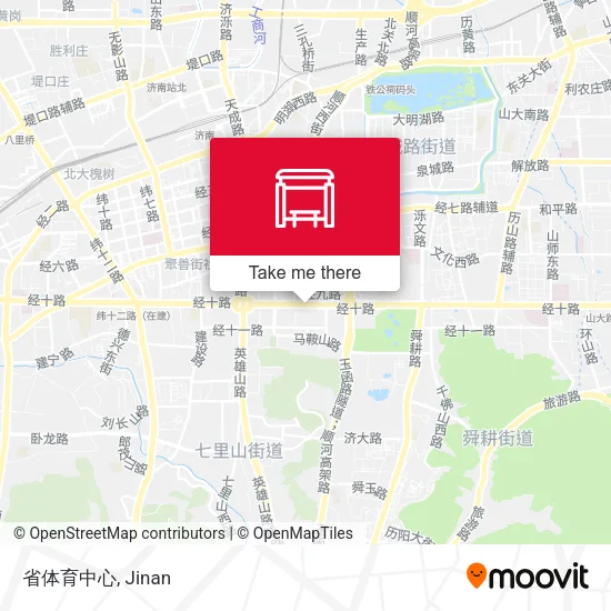 省体育中心 map