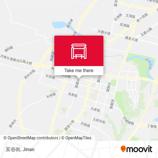 宾谷街 map