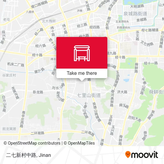 二七新村中路 map