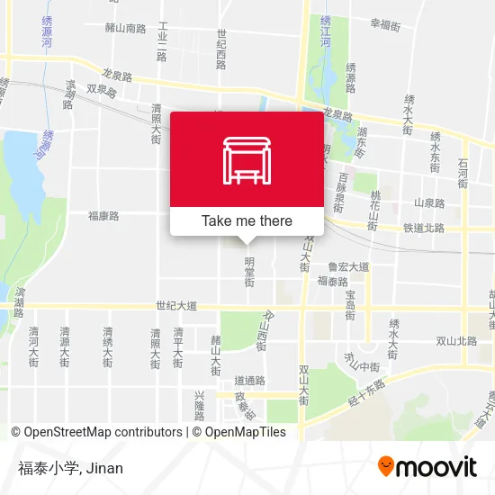 福泰小学 map