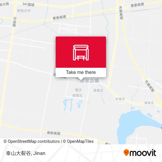 泰山大裂谷 map