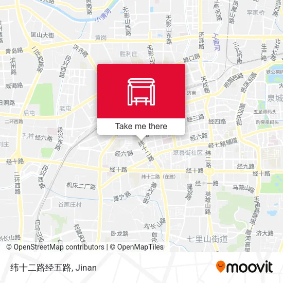 纬十二路经五路 map