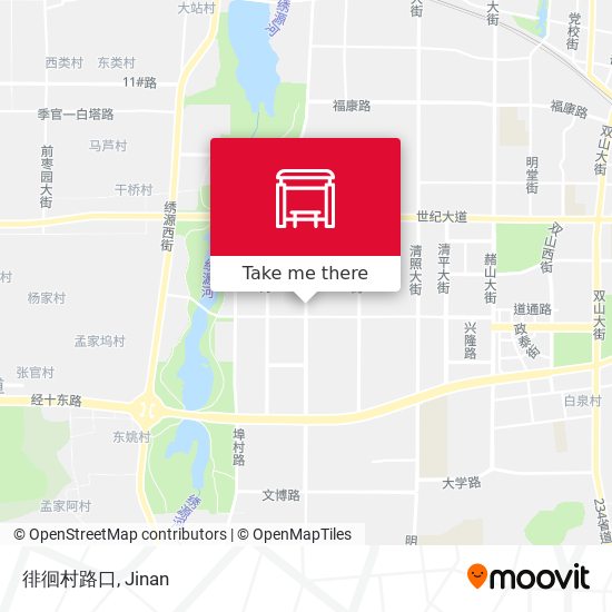 徘徊村路口 map