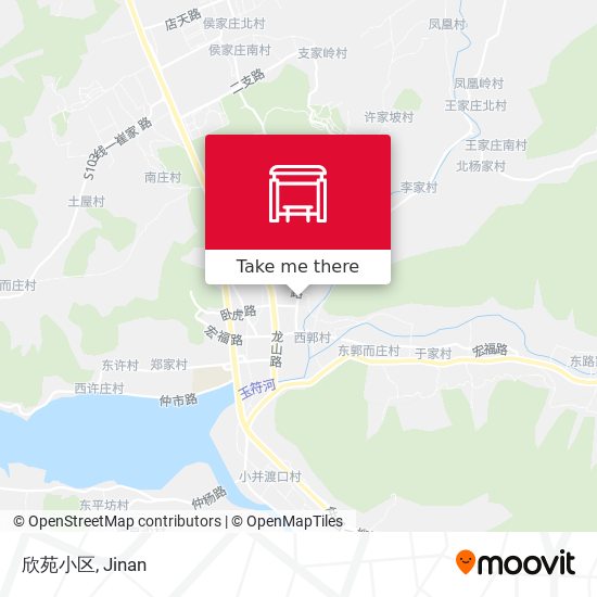 欣苑小区 map