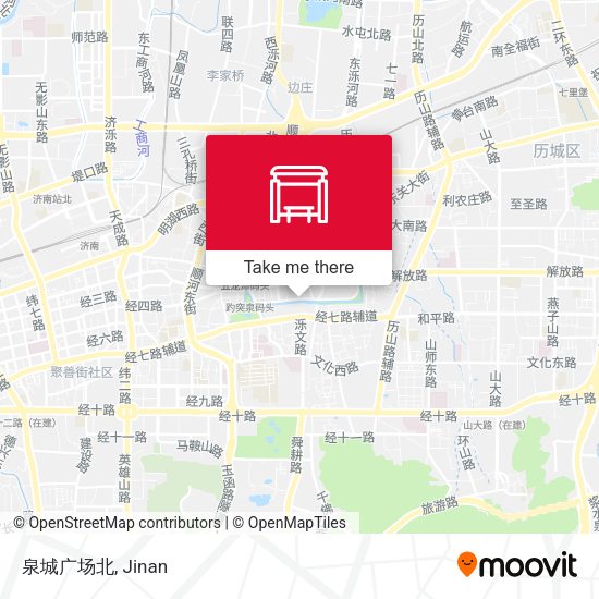 泉城广场北 map