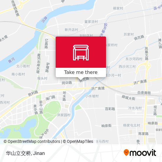 华山立交桥 map
