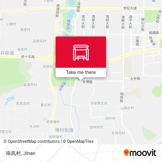 南凤村 map