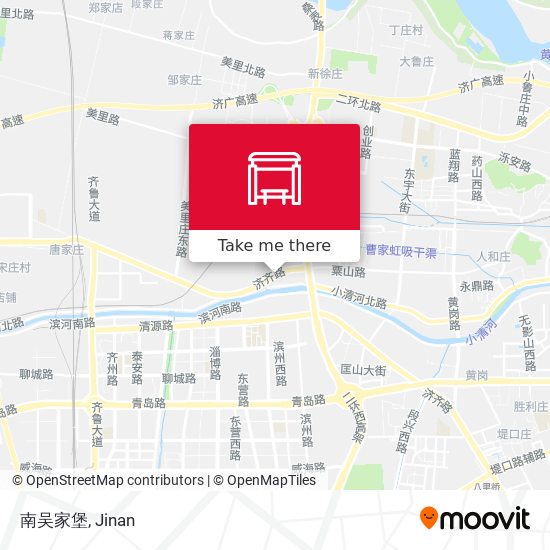 南吴家堡 map