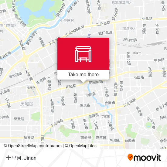 十里河 map