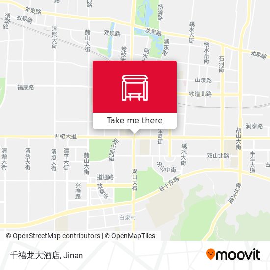 千禧龙大酒店 map