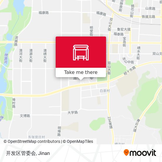开发区管委会 map
