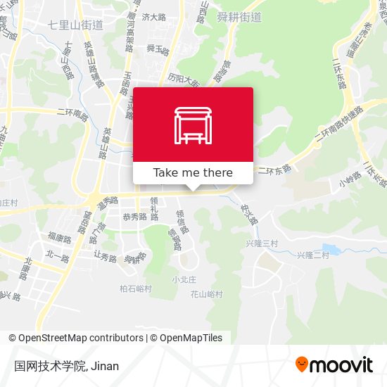 国网技术学院 map