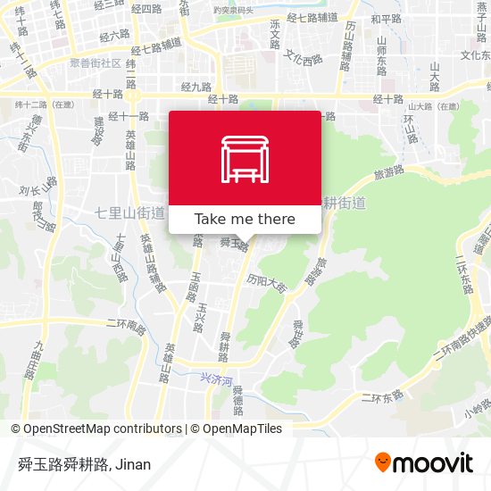 舜玉路舜耕路 map