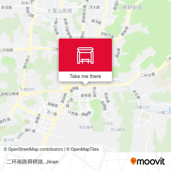 二环南路舜耕路 map