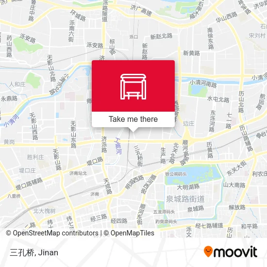 三孔桥 map