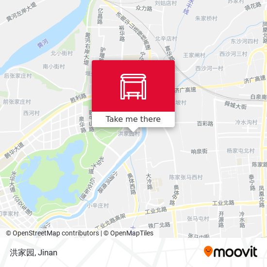 洪家园 map