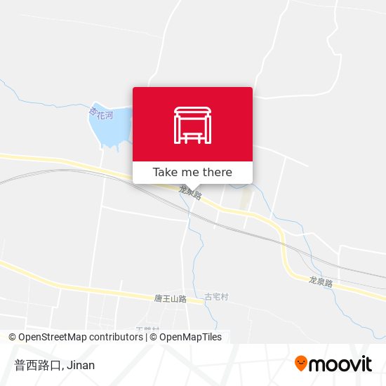 普西路口 map