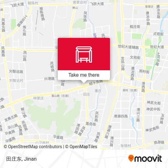 田庄东 map