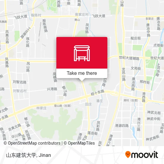 山东建筑大学 map