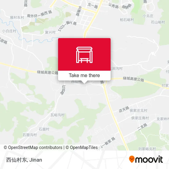 西仙村东 map