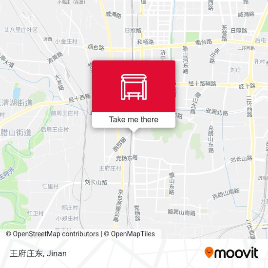 王府庄东 map