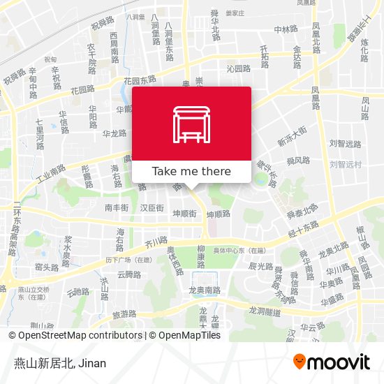 燕山新居北 map