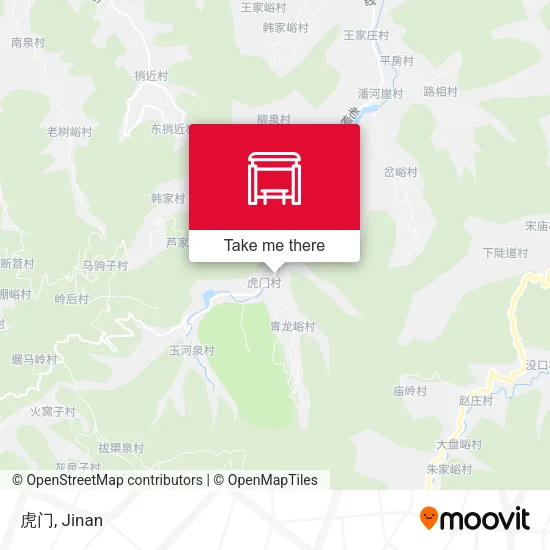 虎门 map