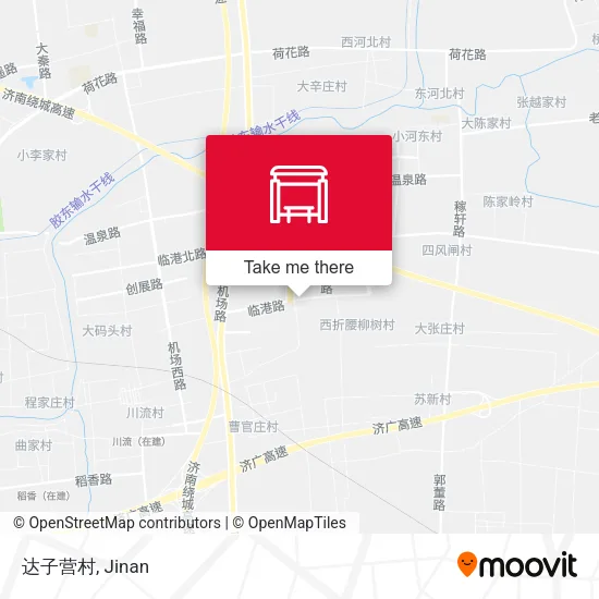 达子营村 map
