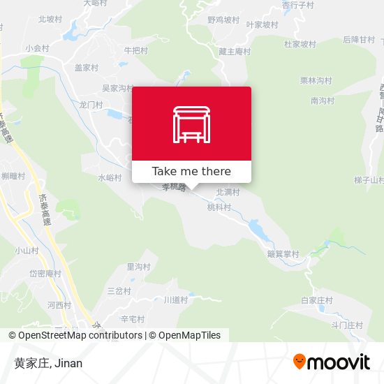 黄家庄 map