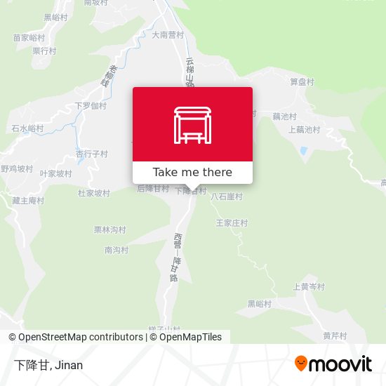 下降甘 map