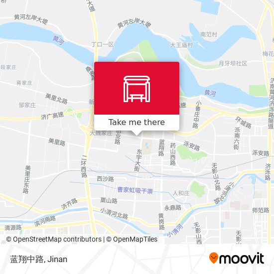 蓝翔中路 map