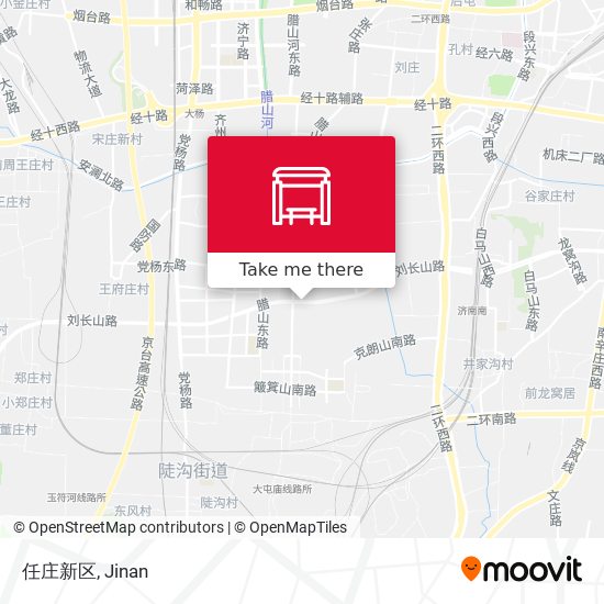 任庄新区 map