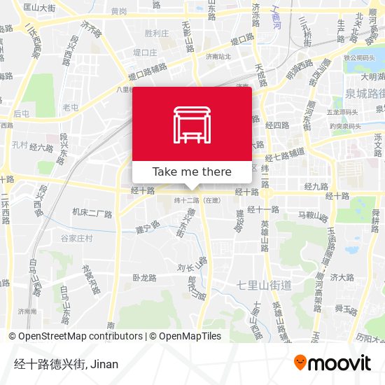 经十路德兴街 map