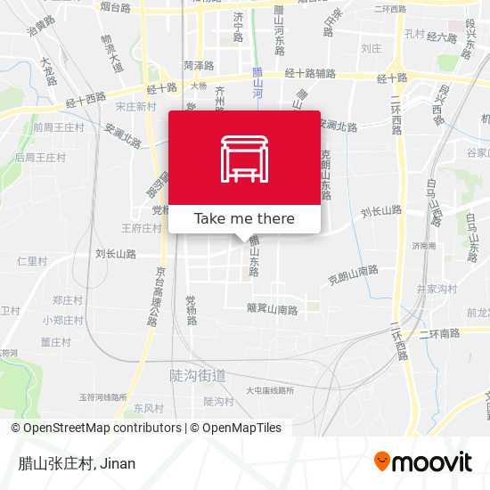 腊山张庄村 map