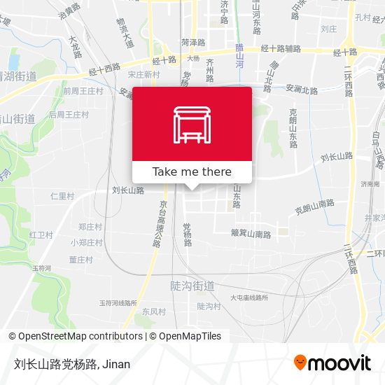 刘长山路党杨路 map