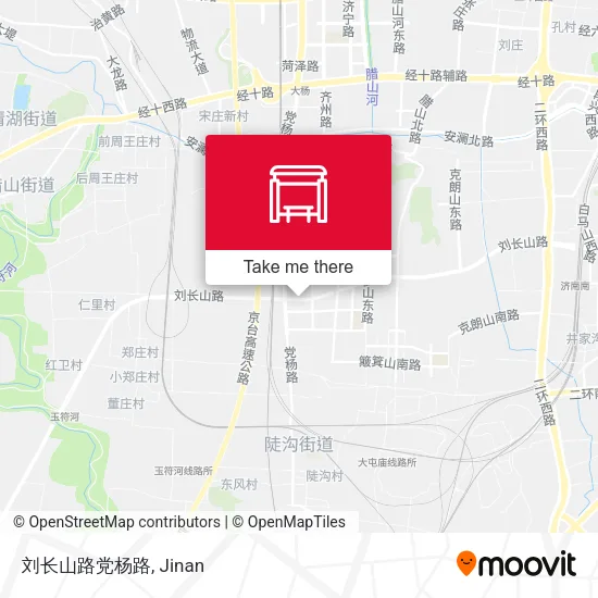 刘长山路党杨路 map