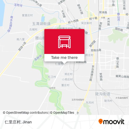 仁里庄村 map