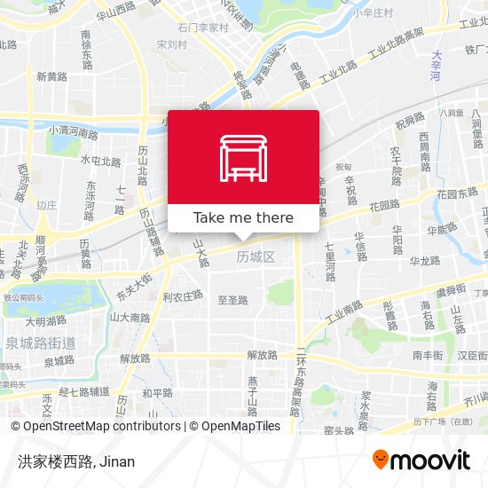 洪家楼西路 map