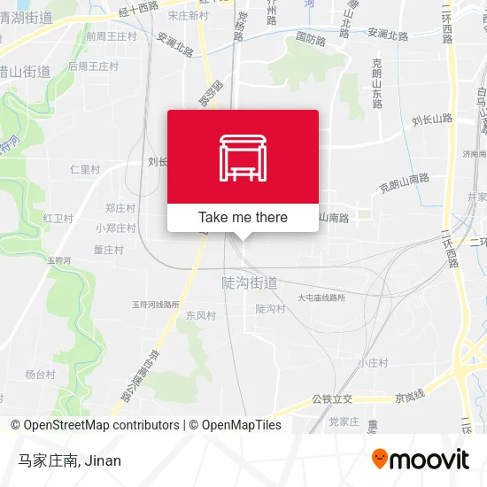 马家庄南 map