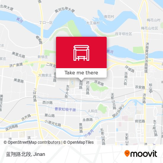 蓝翔路北段 map