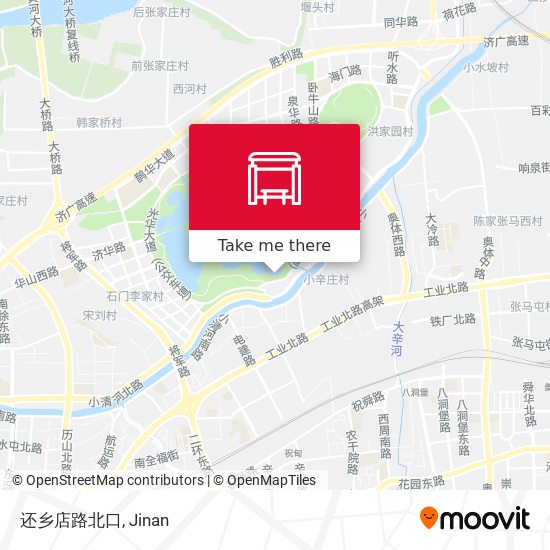 还乡店路北口 map