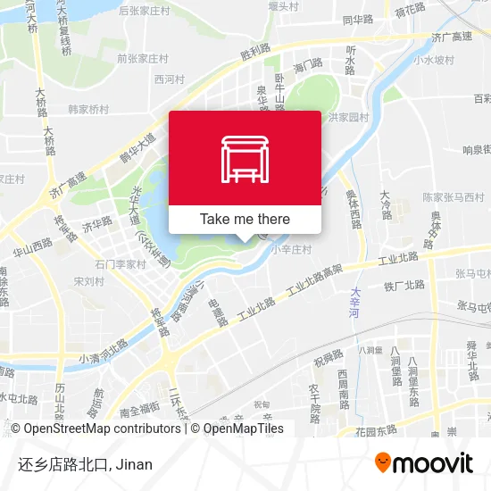 还乡店路北口 map