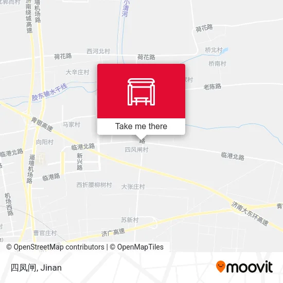 四凤闸 map