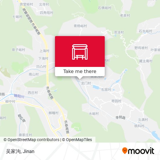 吴家沟 map