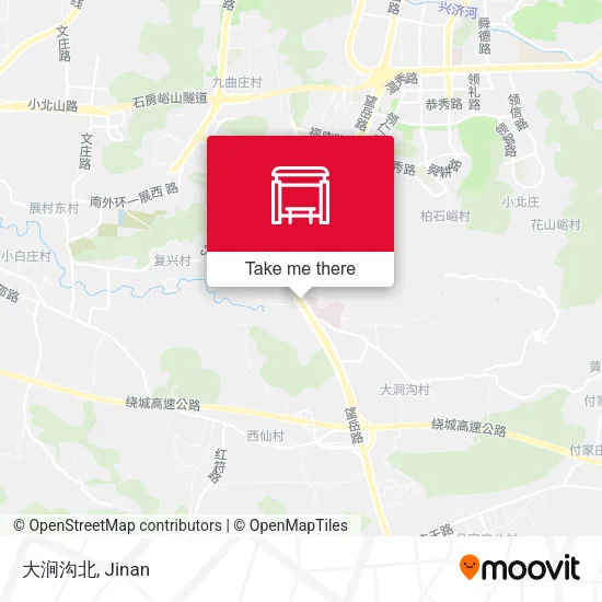 大涧沟北 map