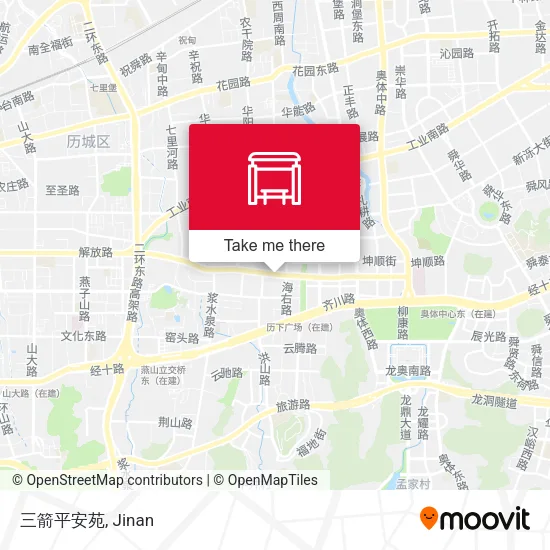三箭平安苑 map