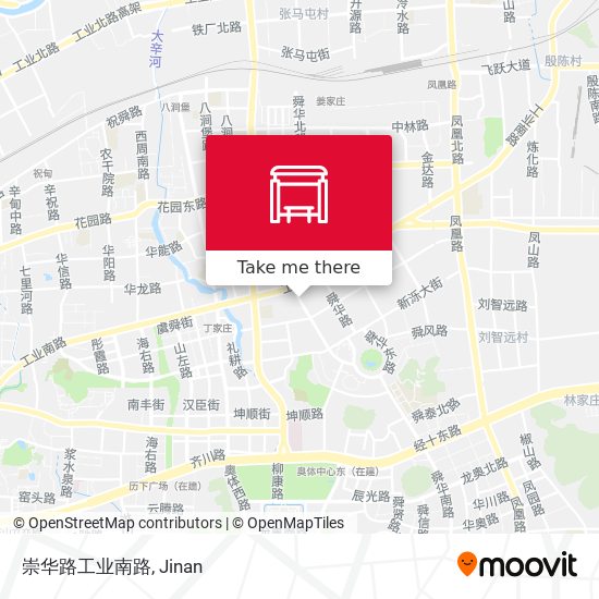 崇华路工业南路 map