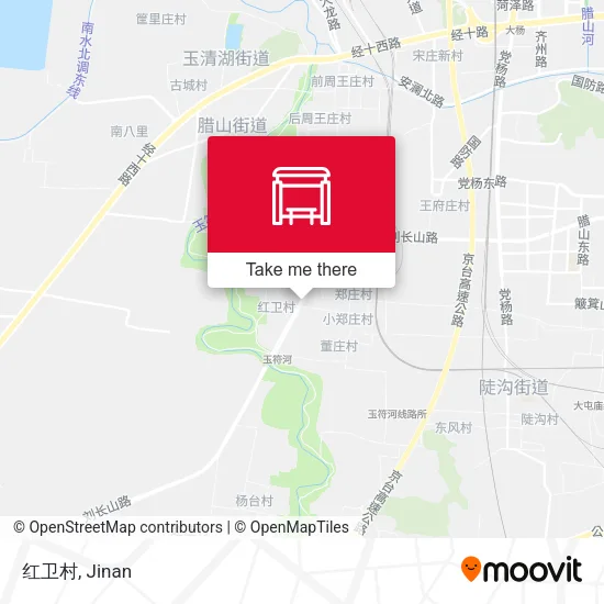 红卫村 map